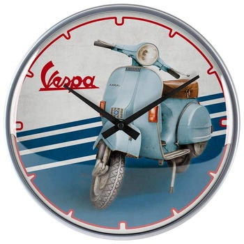Настенные часы Nostalgic-Art Vespa Iconic бесшумные, Ø 31 см