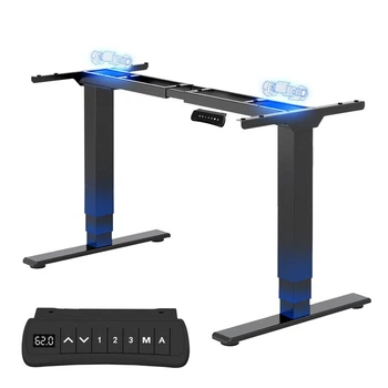 Каркас для стола FLEXISPOT, с электрической регулировкой высоты, черный