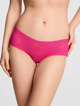 Трусики хипстеры женские Victoria's Secret 506329538 L Розовые (1162212821)