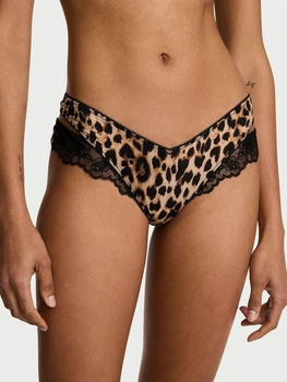 Трусики танга жіночі Victoria's Secret 631708563 L Леопардові (1162308455)