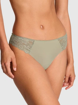 Трусики танга женские Victoria's Secret 642304747 L Зеленые (1162276888)