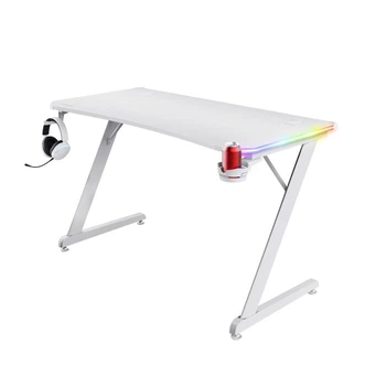 Компьютерный стол Trust Gaming, для геймеров с LED-подсветкой, 120 × 60 см