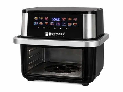 Аэрофритюрница-мультипечь Hoffmans HM-792 15 л 2400 Вт с двумя ТЭНами и сенсорным управлением