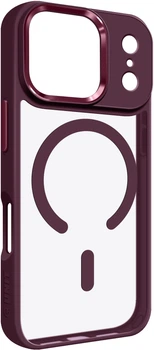 Чохол для смартфона Apple iPhone 18 Pro/17 Pro ArmorStandart Unit MagCase Dark Cherry (ARM92345)