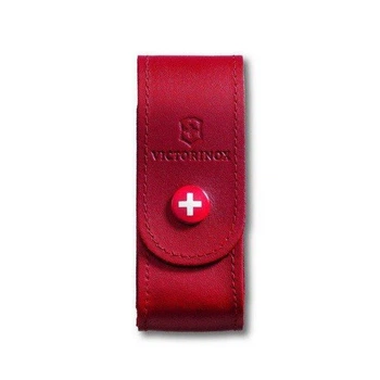 Чохол на пояс Victorinox 84-91мм шкір.черв на кнопці 2-4 шари