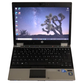Ноутбук HP EliteBook 2540p / 12.1" (1280x800) / i5-540M / 6GB / 120GB SSD / Win10Pro / сканер відбитка - Б/в