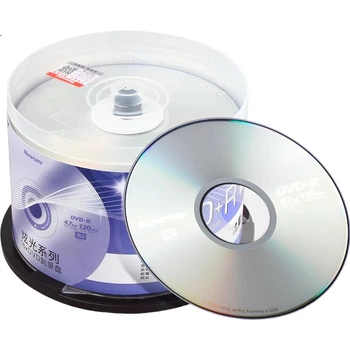 Диски DVD+R/записываемые диски серии Newsmy Glare, скорость 16x, 4,7 ГБ, пустые диски, упаковка из 50 штук.