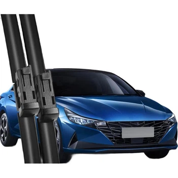 Deyun, щітки склоочисника Beijing Hyundai Elantra, оригінальні сьомого покоління, для моделей 2018-2024 років, нові гумові смужки, безкісткові склоочисники, комплект з 1 пари