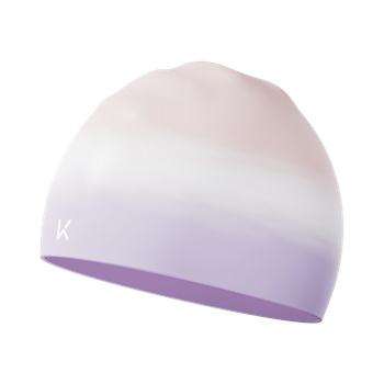 Шапочка для плавания Keep Swimming Cap, унисекс, с принтом, водонепроницаемая, силиконовая, высокоэластичная, увеличенного размера, для взрослых, 055 Butterfly Love Blue