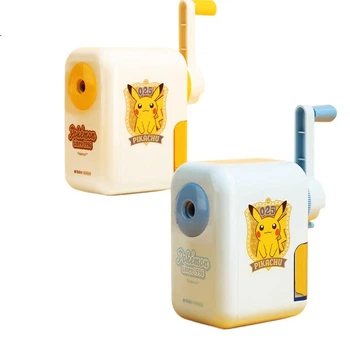 M&G Канцелярські товари Pokemon Collaboration Початкова школа Точилка для олівців Ручна роторна точилка для олівців для ескізів Синій QPS906X822