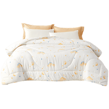 Ковдра MERCURY Kids Rainbow Star Antibacterial Hypoalergennay Soybean для чотирьох сезонів 100 см × 120 см для немовлят, клас A