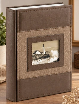 Альбом на 200 фотографий 10*15 см Gedeon KD46200 FASHION BROWN