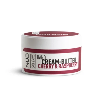 Крем-баттер для рук NUB Spa Care Hand Cream Butter Cherry Raspberry питательный вишня и малина 200 мл