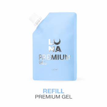 Гель для наращивания Luna Premium Gel 02 белый 100 мл