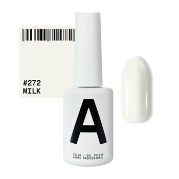 Гель-лак Adore Professional 272 Milk молочно-білий 12 мл