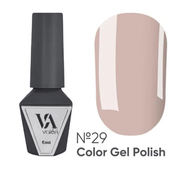 Гель-лак Valeri Color 029 бежевый крем 6 мл