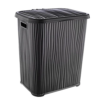 Корзина для белья OZER-L-037 48 л Черный