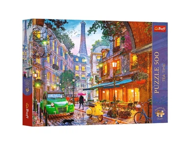 Пазли 500ел. Premium Plus Tea Time: Кафе на розі в Парижі 37614