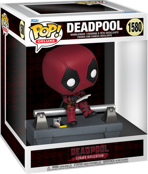 Фігурка Funko Pop! Marvel: Deluxe — #1580 Дедпул на мосту (Deadpool on Bridge)