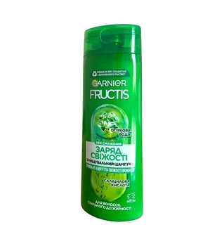 Шампунь Fructis Заряд свіжості для волосся схильного до жирності 400 мл. 0990