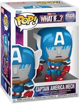 Фігурка Funko POP! Marvel: What If...? — Captain America (Капітан Америка) #1569