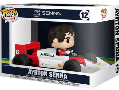 Фігурка Funko Pop! Rides Super Deluxe: Senna — #12 Айртон Сенна у McLaren (Ayrton Senna McLaren)