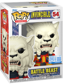 Фигурка Funko Pop! Animation: Invincible — #54 Битвенный Зверь (Battle Beast Retail Exclusive)