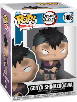 Фигурка Funko Pop! ANIMATION: Demon Slayer — #1406 Genya Shinazugawa, Генья Шинадзугава
