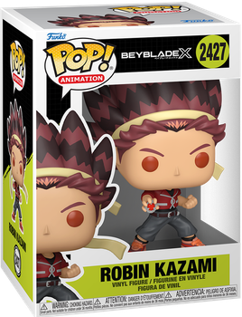 Фігурка Funko Pop! Animation: Beyblade X — #2427 Робін Казамі (Robin Kazami)