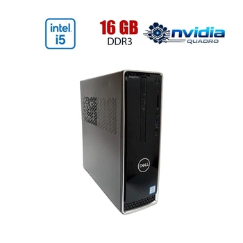 ПК Dell Inspiron 3250 Tower / Intel Core i5-6400 (4 (4) ядер по 2.7 - 3.3 GHz) / 16 GB DDR3 / 256 GB SSD / nVidia Quadro K620, 2 GB DDR3, 128-bit / Win10 Lic б/у