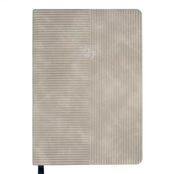 Деловой блокнот мягкий А5 датированный 2027 Leo Planner Clarity 252780 368 листов серый 5271926