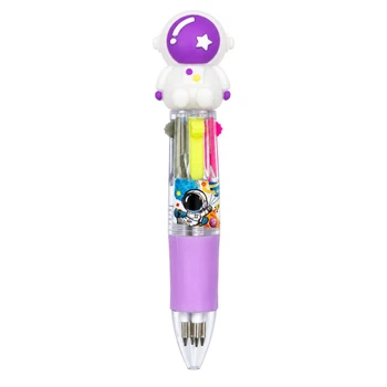 Автоматическая шариковая мини ручка "Космос" Bambi 881-1SP(Violet) 4 цвета