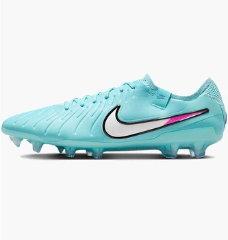 Бутсы унисекс Nike Tiempo Legend 10 Elite Fg 40.5 Бирюзовый DV4328-401