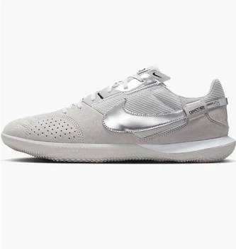 Футзалки унисекс Nike Street Gato Ic Grey 45 Серый DC8466-005