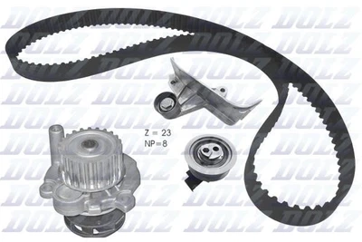 Комплект ремня ГРМ с помпой Dolz (KD167)