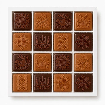 Конфеты шоколадные LAVIVA CHOCOLATE Код Нации, 240г