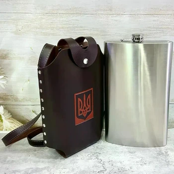 Фляга з чохлом 'Герб України 64oz / 1.8л KPT-64 A