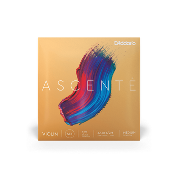 Струни для скрипки D'Addario ASCENTÉ VIOLIN STRING SET 1/2 Scale Medium Tension