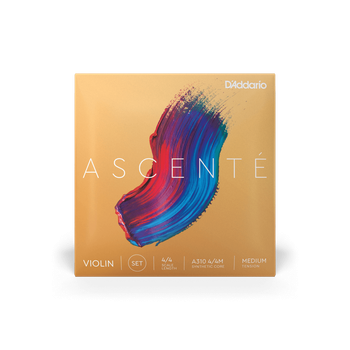 Струни для скрипки D'Addario ASCENTÉ VIOLIN STRING SET 4/4 Scale Medium Tension