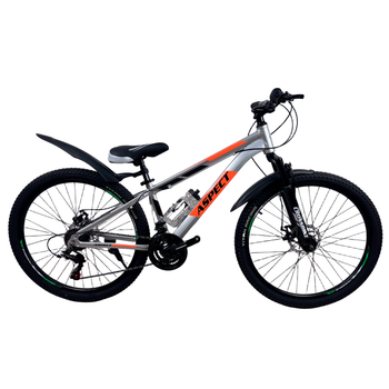 Велосипед CrossBike 24" Aspect 2026 Рама 11" сірий