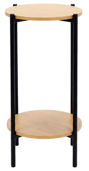Stolik kawowy Trends 4 You metalowy 40 x 40 x 66 cm czarny 568199 (8721037532358)