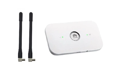 4G WiFi роутер Huawei E5573 + 2 терминальные антенны 3dBi