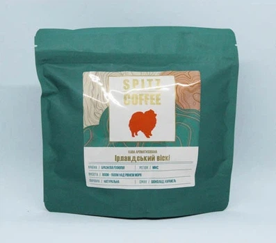 Кофе в зернах SPITZ COFFEE Ирландский виски К-250-ІВ 250 г 5274039