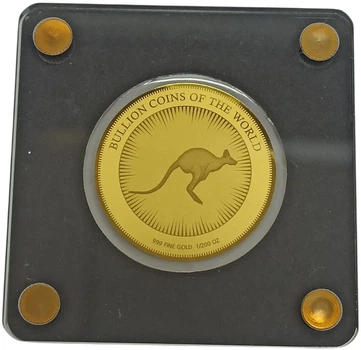 Колекційна золота монета "Australian Kangaroo - Австралійський кенгуру" 0,155 г 2019 рік