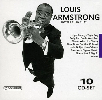 Музичний CD диск Louis Armstrong - Hotter Than That (10CD Box) фірмовий