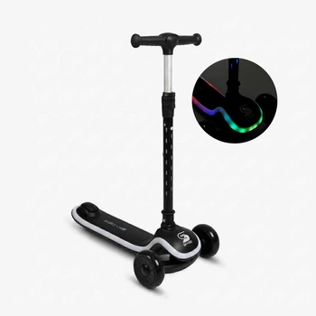 Самокат-беговел триколісний Skyper LS-3862-67 L (колеса: передні Ø4,92"/заднє Ø3,22"/PU, рама складна/пластик, підсвітка, до 65 кг)