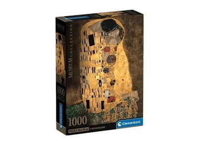 Пазл Clementoni Museum Collection: Поцелуй, Густав Климт (Museum Collection - Klimt - The Kiss Puzzle - 1000 pcs.), 1000 эл. (39790)