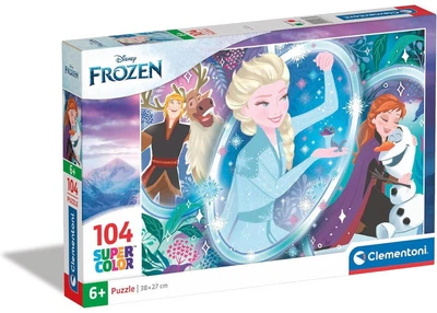 Пазл Clementoni SuperСolor: Холодное сердце 2, Disney (SuperСolor - Disney Frozen 2 Puzzle - 104 pcs.), 104 эл. (25737)