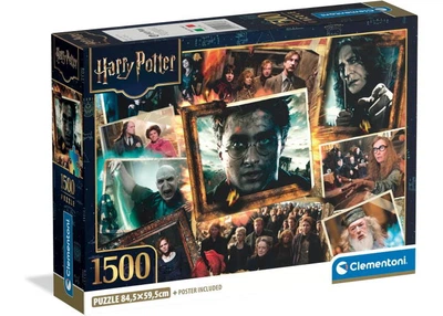 Пазл Clementoni Главные герои сериала Гарри Поттер (Harry Potter Theme Puzzle - 1500 pcs.), коллаж, 1500 эл. (31736)