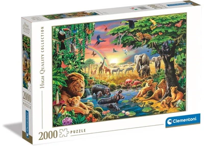 Пазл Clementoni High Quality Collection: Африканские сборы (High Quality Collection - The African Gathering Puzzle - 2000 pcs.), 2000 эл. (32081)